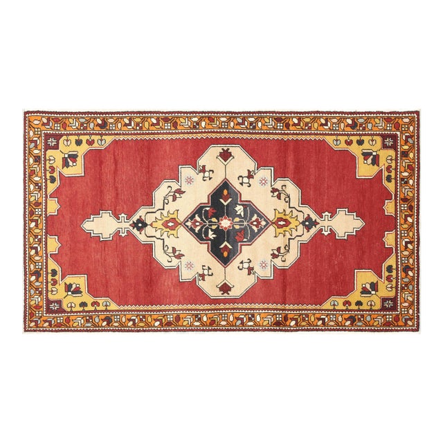 1960s Turkish Oushak Rug For Sale