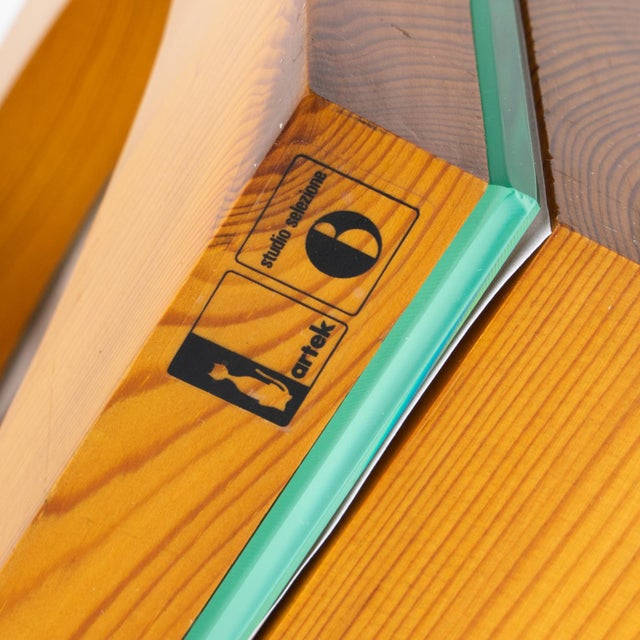 Federico Simone for Artek Modernist Pine Picture Frame For Sale - Image 10 of 11