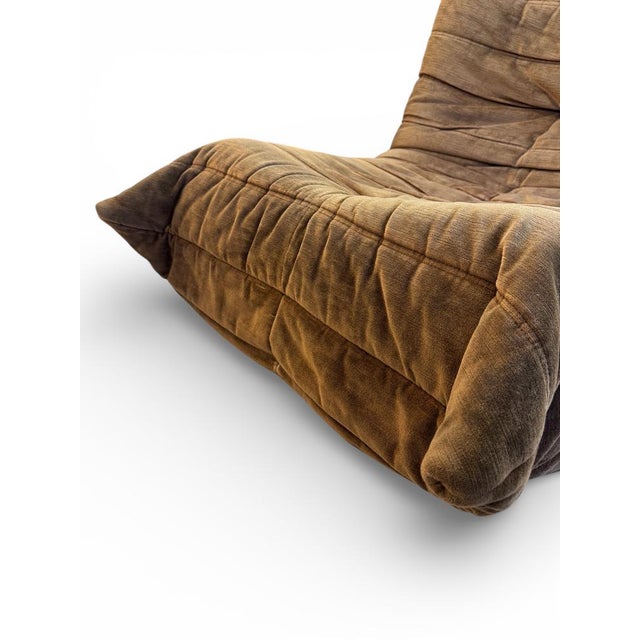 Mid-Century Modern Vintage Togo Fireside Chair by Michel Ducaroy for Ligne Roset, 1978 For Sale - Image 3 of 13