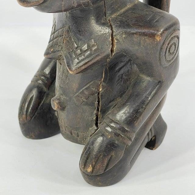 Early 20th Century Early 20th Century Kuba Figural Cup For Sale - Image 5 of 9