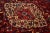Red Vintage Medallion Bakhtiari Persian Wool Rug For Sale - Image 8 of 8