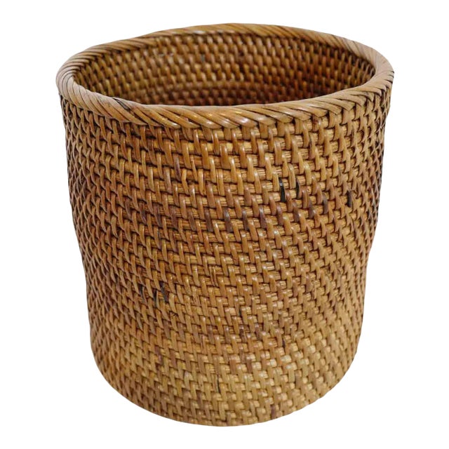 Rattan Cup Holder Large For Sale