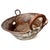 19th Century Monumental Hand-Hammered Primitive Copper Basin For Sale In San Antonio - Image 6 of 16