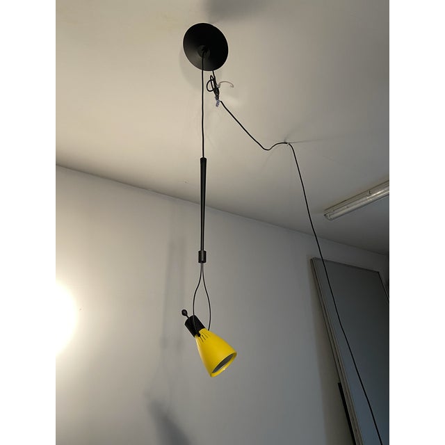 Yellow Nunk Lamp by Carlo Forcolini for Nemo, 1993 For Sale - Image 6 of 12