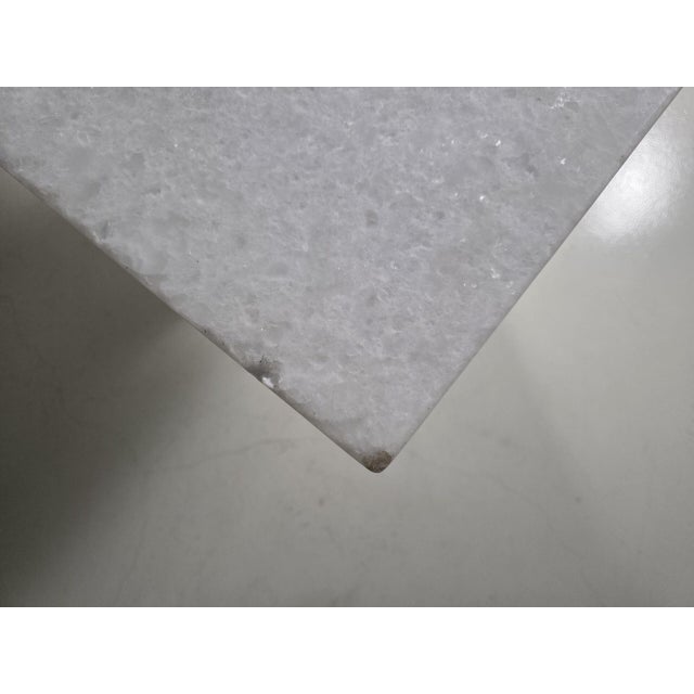 Stone Delfi Dining Table by Carlo Scarpa & Marcel Breuer for Simon Gavina, Italy For Sale - Image 7 of 8