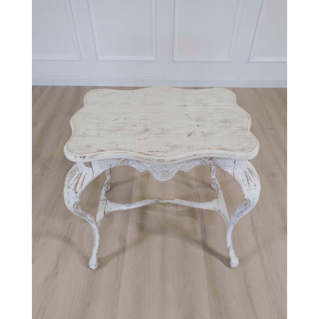 Swedish 19th Century Carved Table For Sale - Image 10 of 11