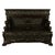 Coffee Antique Italian Renaissance Revival Carved Walnut Hall Bench Chest Dolphins 1870 For Sale - Image 8 of 14