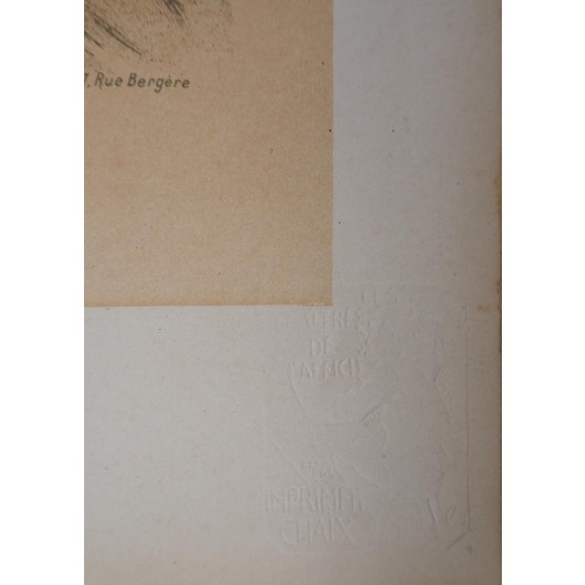 Théophile Alexandre Steinlen, Impressionist Scenes, Original Lithograph, 1895 For Sale - Image 7 of 8