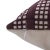 Art Deco Fabdivine Indian Block Print Cushion Cover 12x20 Inch Duck Canvas-Choco Chips For Sale - Image 3 of 4