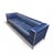 Poltrona Frau Vintage Sofa in Dark Blue Leather For Sale - Image 4 of 15