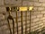 Vintage Modernist Brass Fireplace Tools - 5 Pieces For Sale - Image 9 of 10