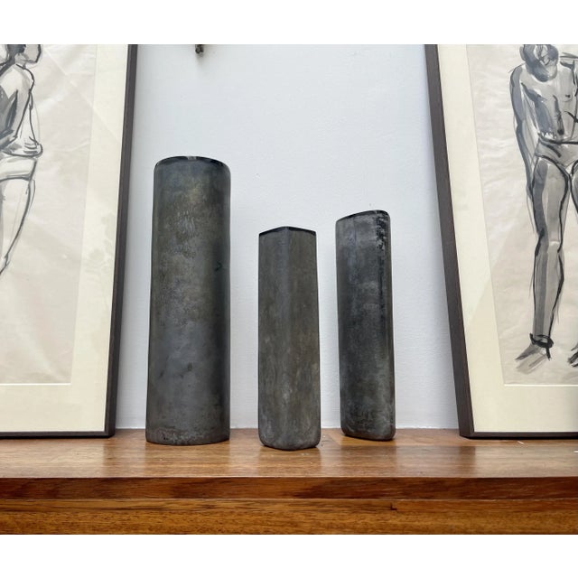 Italian Vintage Scavo Murano Glass Excavation Vase by Alfredo Barbini, 1970s For Sale - Image 3 of 18