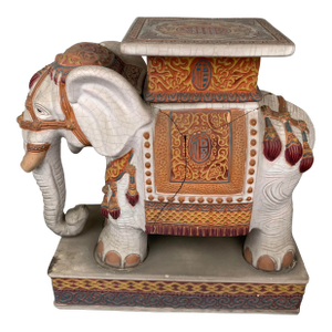 Vintage Chinese Elephant Garden Seat