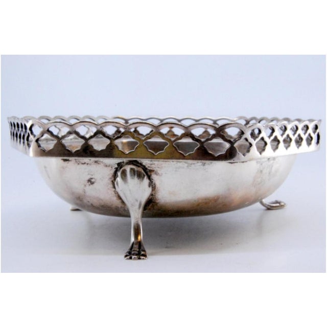 Silver Candy Box on Three Zoomorphic Feet For Sale - Image 3 of 9