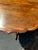 Mahogany Piecrust Table. Simple Federal Cabriole type pedestal. Gorgeous.