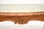Vintage French Carved Walnut Coffee Table with Marble Top, 1930 For Sale - Image 10 of 11