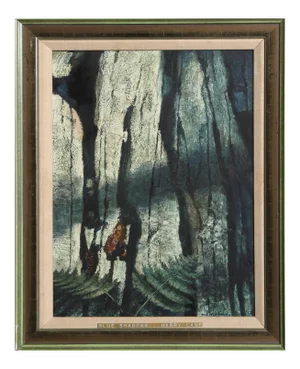 Harry Lane, Blue Shadows, Oil on Board