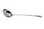 Plain Silver Soup Ladle with Embossed Handle For Sale - Image 11 of 11