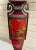 I am delighted to introduce to you this vintage Chinoiserie oxblood Handled Urn Lamp with Hand Painted Pagodas and a...