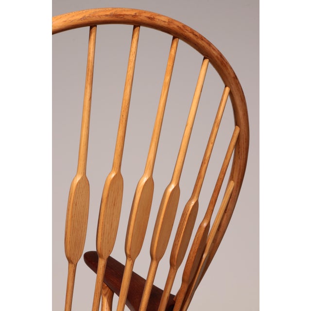 JH-550 Peacock Chair by Hans J. Wegner for Johannes Hansen, 1960 For Sale - Image 4 of 15
