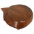 Large Antique Tyrolean Hand-Carved Chestnut Bowl For Sale - Image 3 of 4