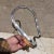 Sculptural Silver Plated Wine Holder by Eisenberg Lozano, 1960s Mid Century For Sale - Image 10 of 11