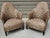 This pair of John Hutton for Donghia "Ghost" chairs combines classic and contemporary design elements with luxurious,...