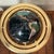Late 20th Century Black World Globe With Semiprecious Gemstones on Brass Base For Sale - Image 4 of 8