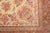 Nazmiyal Collection Ivory Vintage Persian Silk Floral Gonbad Qum Rug For Sale In New York - Image 6 of 8