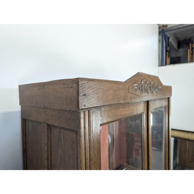 Parisian Display Cabinet in Wood For Sale - Image 3 of 6
