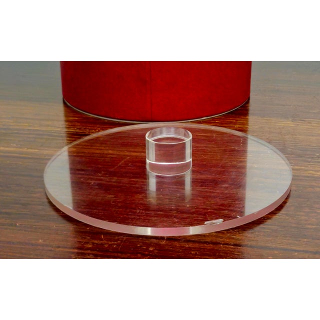 1960s Morgan Design Bucket Brigade 15" Tall Red Ice Bucket For Sale - Image 10 of 18