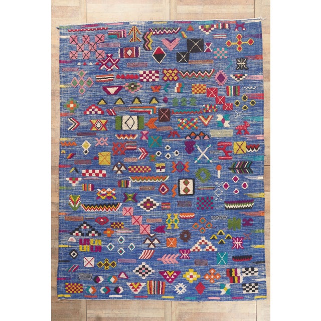 Contemporary Taznakht Moroccan Rug, 09'09 X 13'06 For Sale - Image 10 of 10