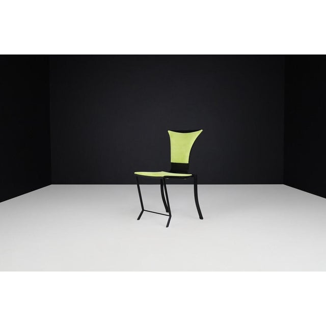 Vintage Sculptural Dining Chairs by KFF Karl Friedrich, 1980s, Set of 4 For Sale - Image 4 of 10