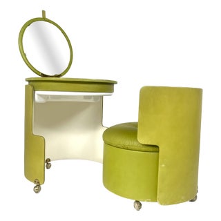 Dilly Dally Vanity by Luigi Massoni for Poltrona Frau, 1968 For Sale