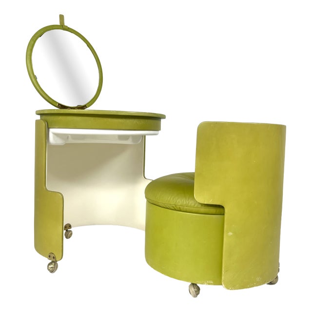 Dilly Dally Vanity by Luigi Massoni for Poltrona Frau, 1968 For Sale