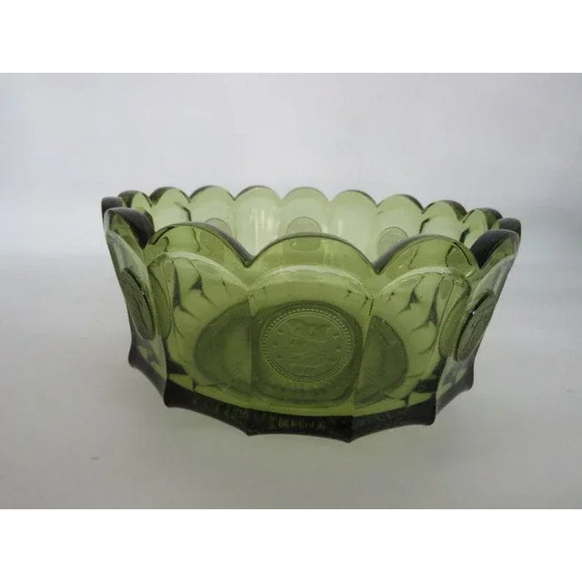 This gorgeous Bowl/Dish is made out of glass, and is in good condition. This piece is made in the famous Coin pattern by...
