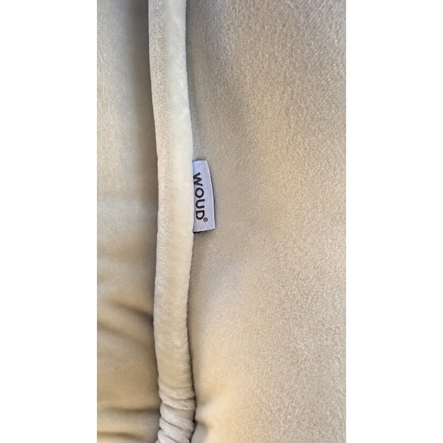 Woud Nakki 1-Seater Lounge Chair by Mika Tolvanen in Cream Velvet For Sale - Image 18 of 18