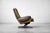 Mid-Century Modern German Brown Leather Lounge Swivel Chair from Musterring, 1960s For Sale - Image 12 of 18
