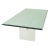 Glass Mid Century Modern Charles Hollis Jones Lucite Tempered Glass Dining Table 1970 For Sale - Image 7 of 12