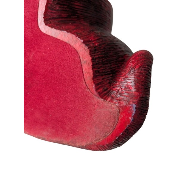 Govinder Nazran Scratch and Sniff Sculpture Red Black Dog 122/205 For Sale - Image 10 of 11