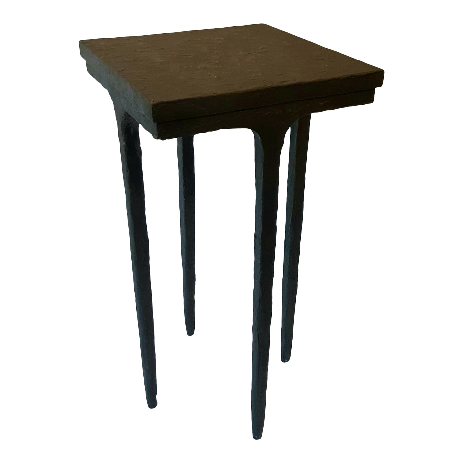 Modern Artisan Small Accent Table Black Chairish
