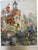 Häcker Johannes, Hollyhocks Church Summer, 1922, Gouache and Watercolor For Sale - Image 9 of 13