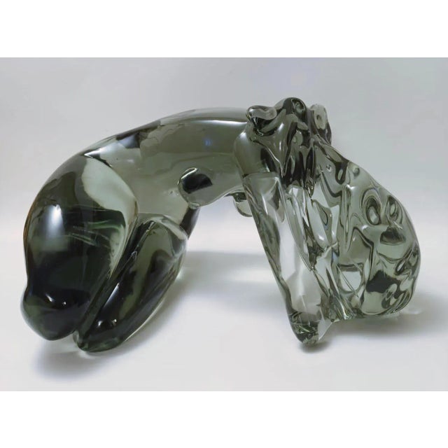 Mid 20th Century Murano "Vergogna Distesa" Glass Sculpture by Lorenado Rosin For Sale - Image 4 of 10