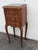 French Early 1900s Hand Carved Tall Narrow Nightstand End Table 6342 For Sale - Image 10 of 13