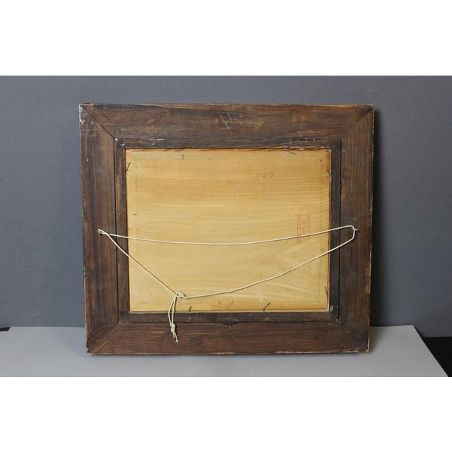 Marcel Cosson, The Foyer of the Opera, 1923, Oil on Panel, Framed For Sale - Image 8 of 12