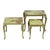 Hollywood Regency Nesting Tables in Onyx and Marble, 1950s, Set of 3 For Sale - Image 11 of 17