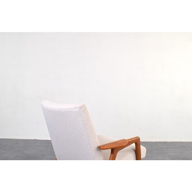 Beige Ruster Lounge Chair by Yngve Ekström for Swedese, 1960s For Sale - Image 8 of 13