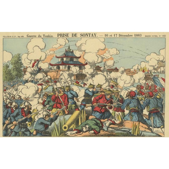 Capture of Sontay, 1883, Paper For Sale - Image 4 of 10