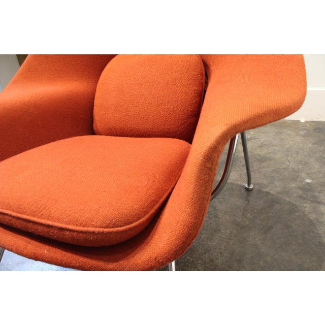 Vintage Knoll Eero Saarinen Womb Chair and Ottoman Set, Circa 1960's