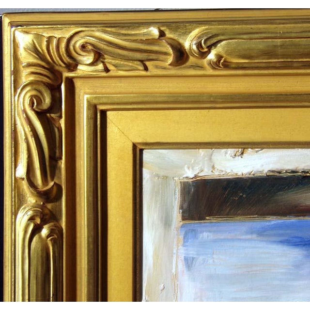 Impressionist Maya Eventov "Floral With Watermelon"Original Acrylic Hand Signed Art For Sale - Image 3 of 4